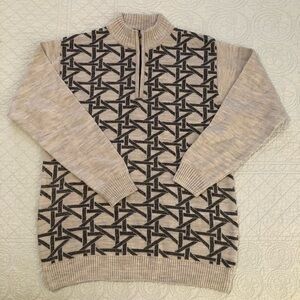 COBB Italy 1/4 zip high neck sweater. Men’s size 40. NWT